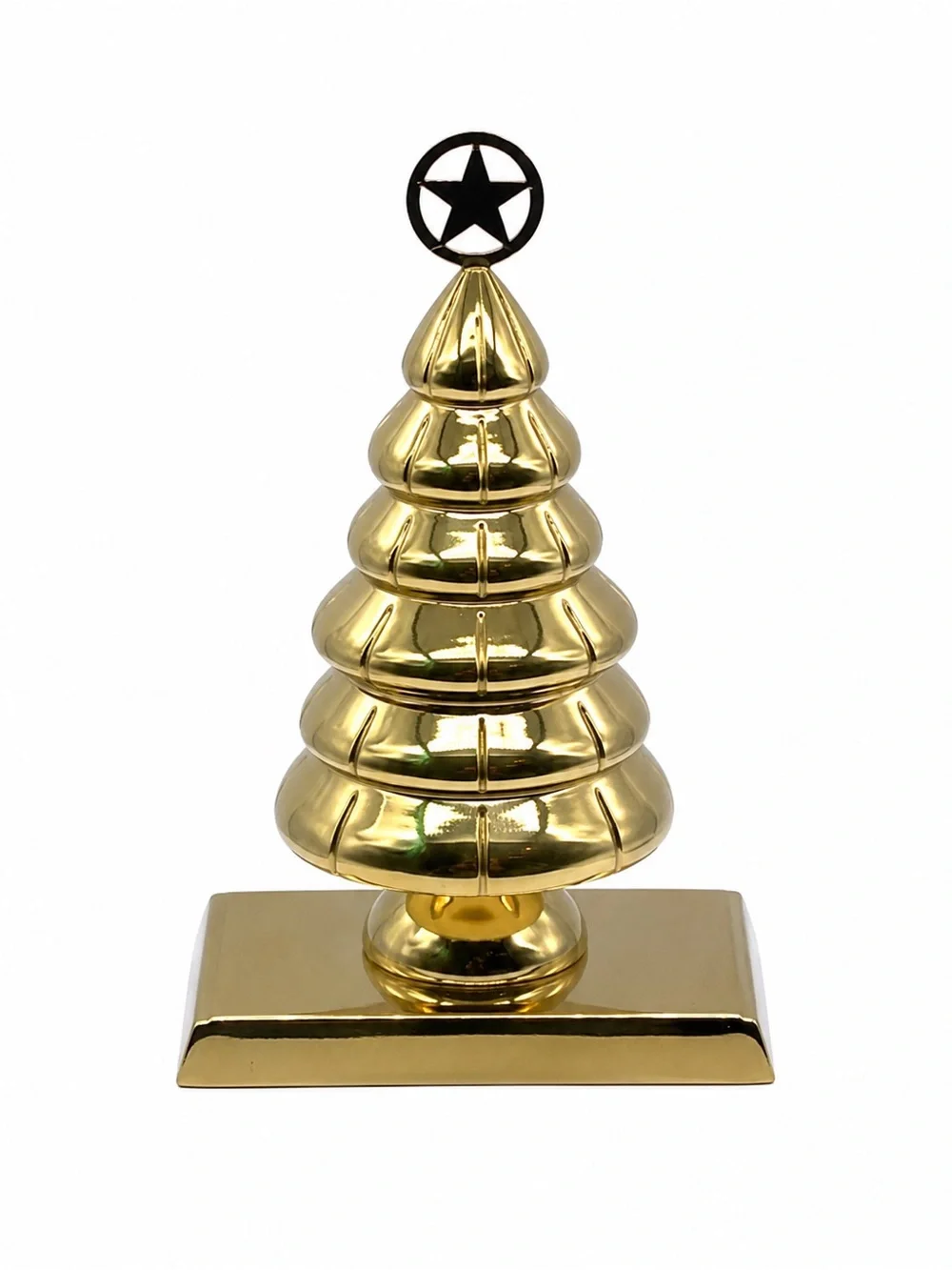 Heavy Polished Brass Christmas Tree Stocking Holder – Mantel Hook